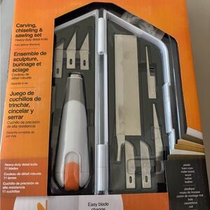 Fiskars heavy duty easy change detail knife kit